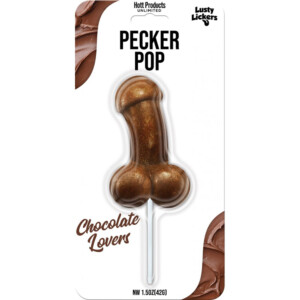 Penis Pecker Pop Chocolate Candy Sucker Lollipop