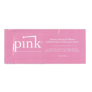 Pink Restorative Silicone Vaginal Lubricant - 0.17oz Packet
