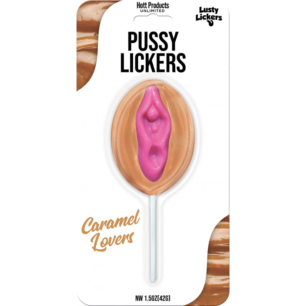 Pussy Licker Pussy Pops Candy Sucker - Strawberry - Caramel Flavored -  Romantic Depot | Adult Sex Toy Superstore