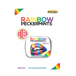 Rainbow Peckermints - Penis-Shaped Breath Mints