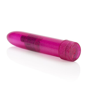 Shane's World 4.5" Sparkle Glitter Multispeed Bullet Vibrator - Pink