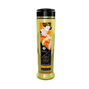 Shunga Massage Oil - Stimulation Peach - 8oz