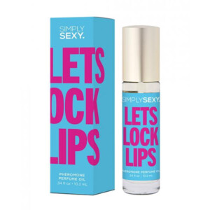 Simply Sexy Pheromone Perfume Oil Lock Lips Roll On - 0.34oz