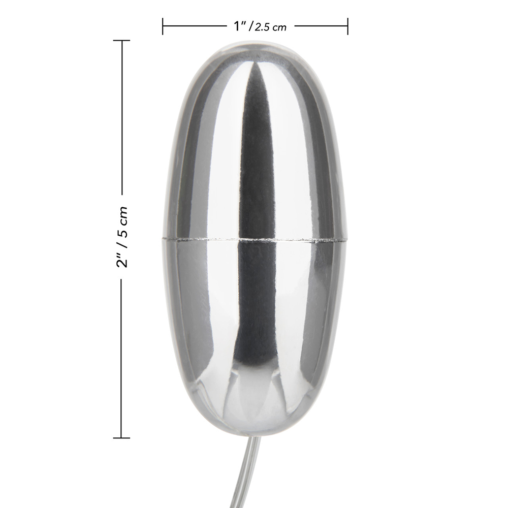 Slim Teardrop Bullet Vibrator - Smoke - Romantic Depot