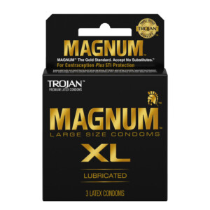 Trojan Magnum XL Condoms 3 Pack