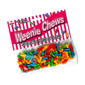 Weenie Chews Penis Shaped Adult Candy