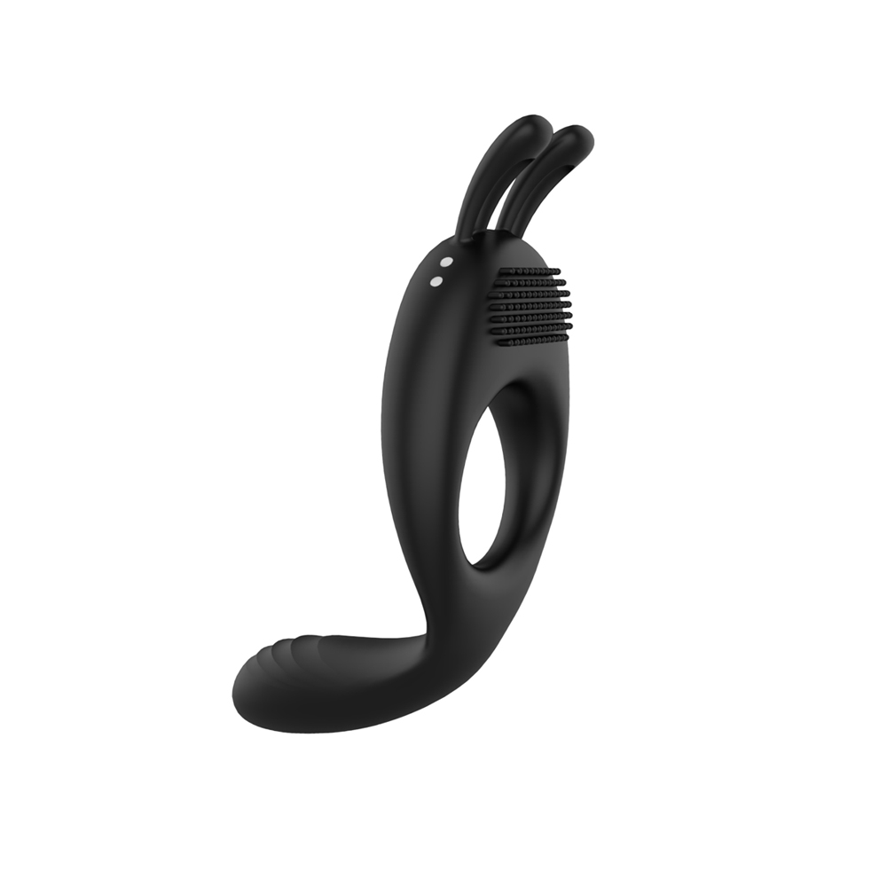 Elite Triple Stimulation Rechargeable Vibrating Couples Cock Ring - Image 5