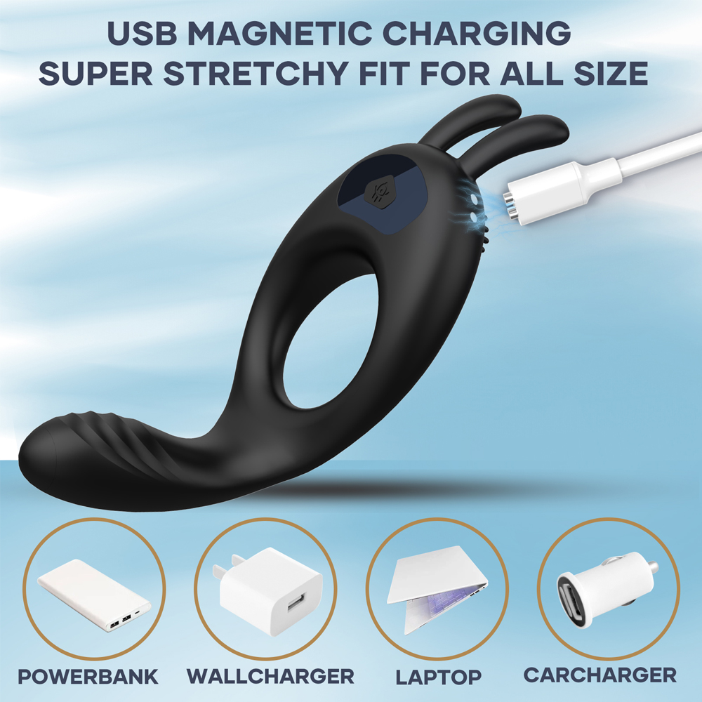 Elite Triple Stimulation Rechargeable Vibrating Couples Cock Ring - Romantic Depot | Adult Sex Toy Superstore Elite Triple Stimulation Rechargeable Vibrating Couples Cock Ring - Romantic Depot | Adult Sex Toy Superstore