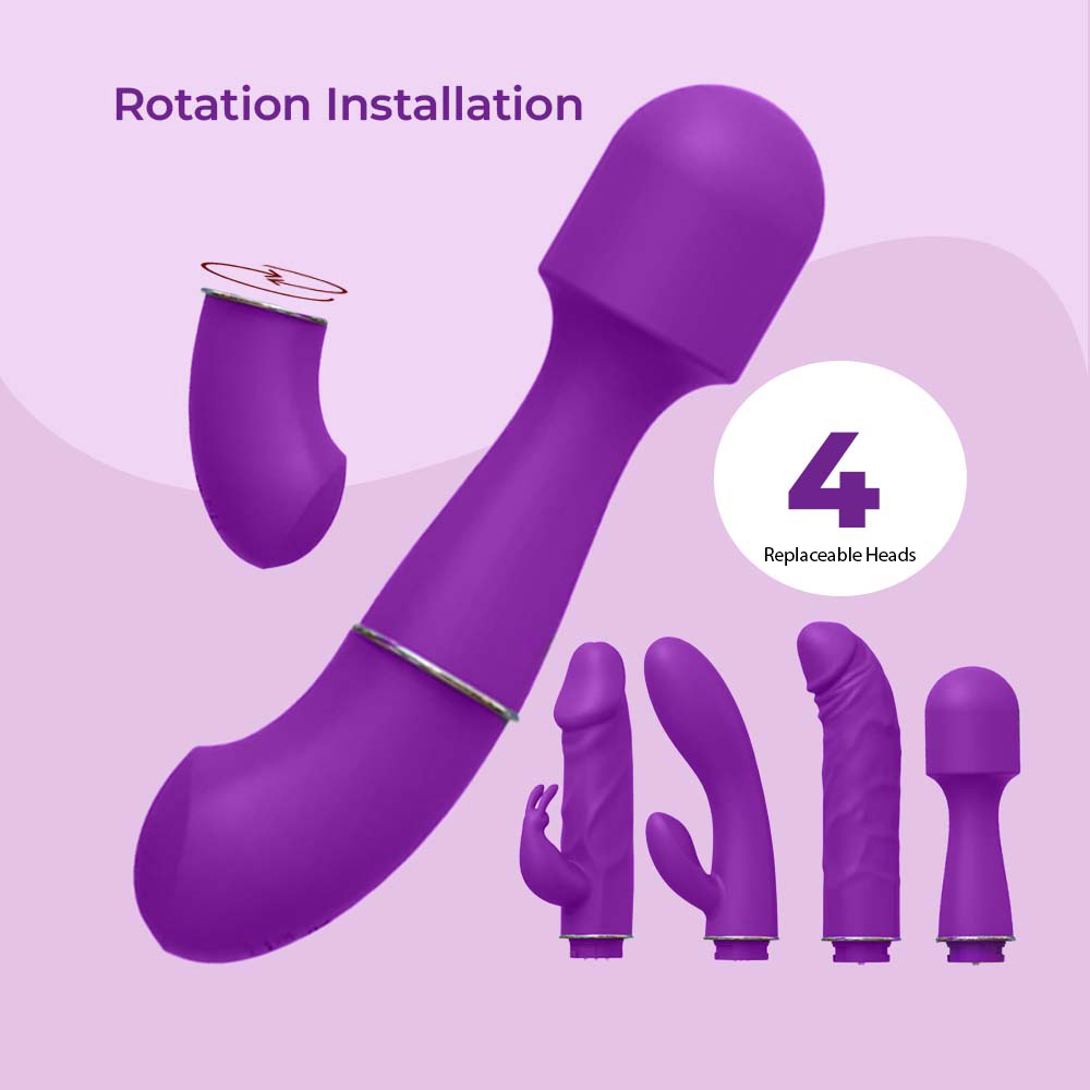 what is the best lubricant for o rings Elite Interchangeable Vibrator Kit - Romantic Depot