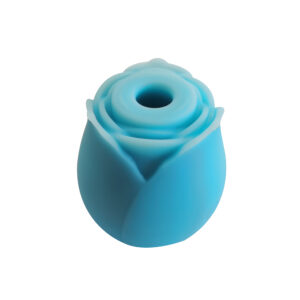 Elite Rose Clitoral Sucking Stimulator 3.0 - Teal Blue