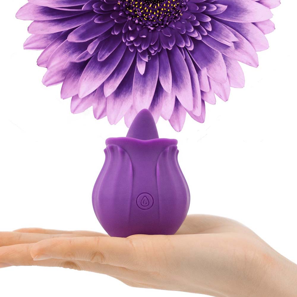 purple rose vibrator Purple Rose Toy – RoseZoe main image 0