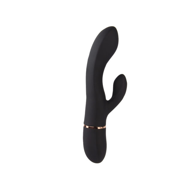 Elite Silky Smooth 10 Speed Rabbit Vibrator - Black - Image 2