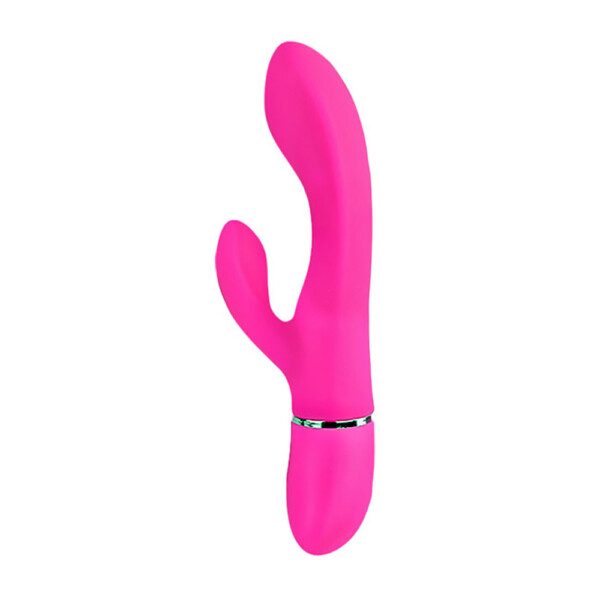 Elite Silky Smooth 10 Speed Rabbit Vibrator - Pink