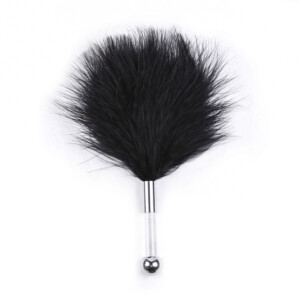 Elite BDSM Mini Feather Tickler - Black