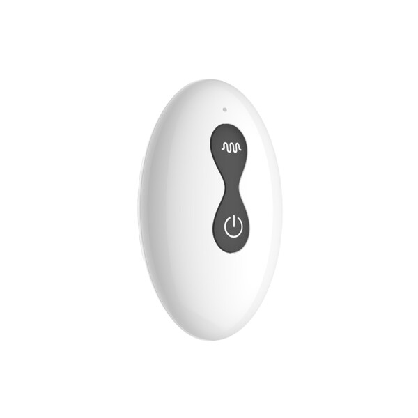 Full Rotation Vibrating Butt Plug with Wireless Remote Control - Black - Image 12