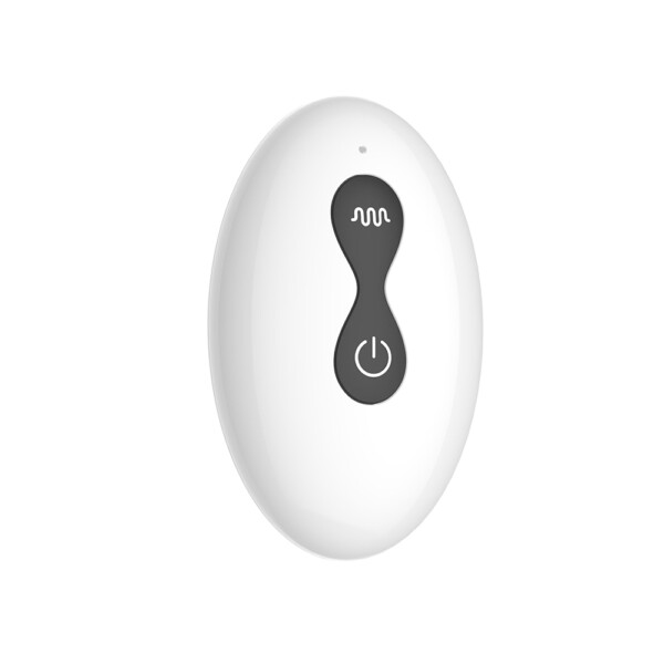 Full Rotation Vibrating Butt Plug with Wireless Remote Control - Black - Image 13