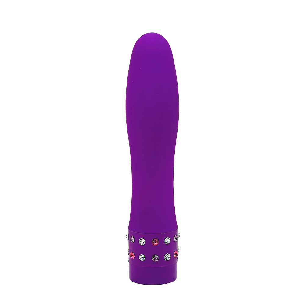 Bejeweled Multi-Speed Powerful 4" Bullet Vibrator - Purple - Romantic Depot  | Adult Sex Toy Superstore
