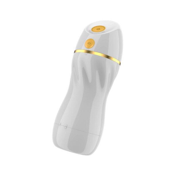 Pure Power Automatic Rechargeable Blow Job Machine for Men - White - Image 5