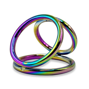 Rainbow Triple Cock and Ball Chamber - 45x50x55cm