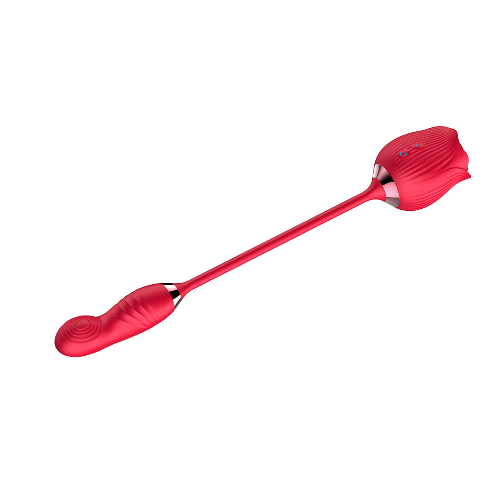 rose vibration Dual Tongue Licking Rose Toy