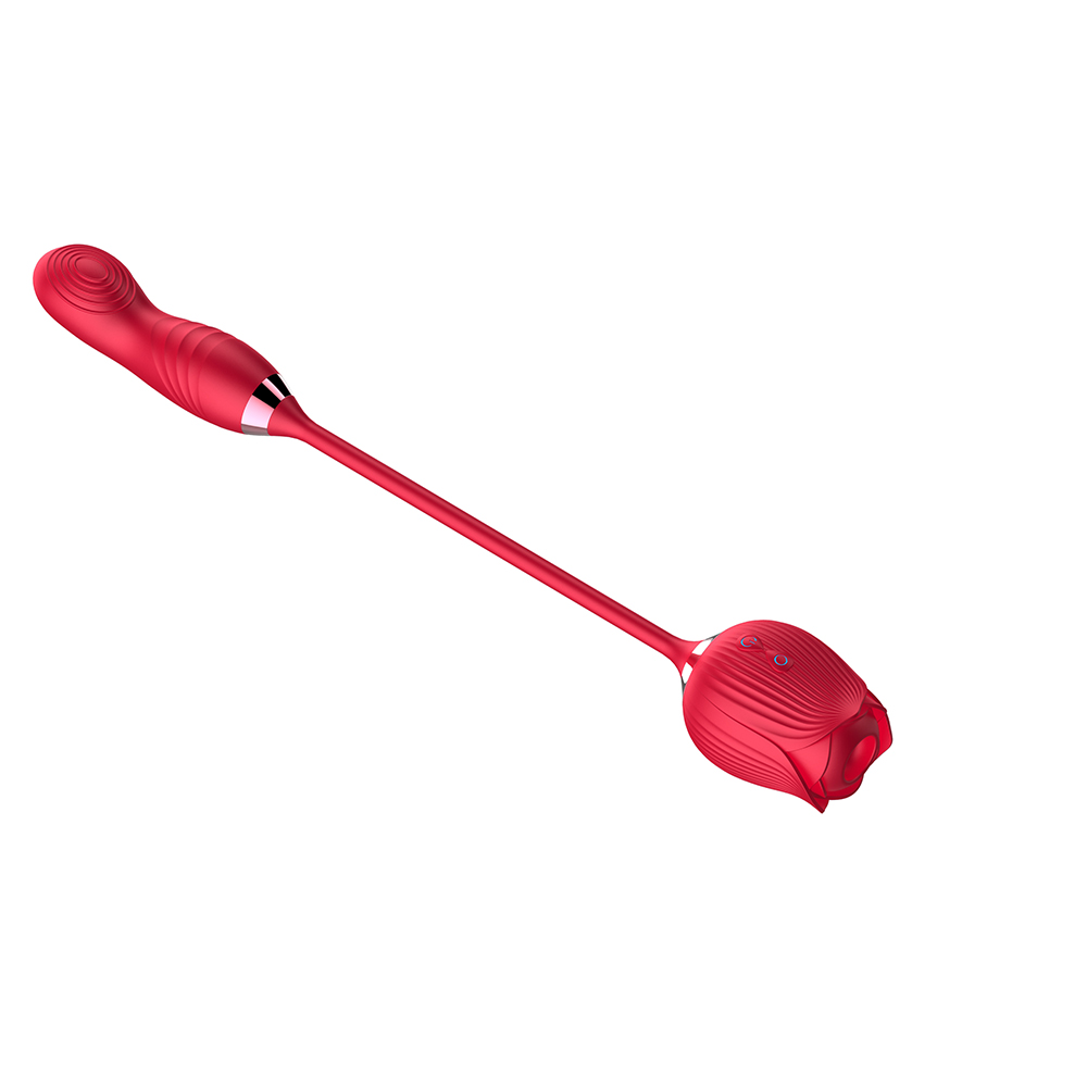 Supersonic Premium Silicone Vibrating Finger Rose Vibrator - Image 6