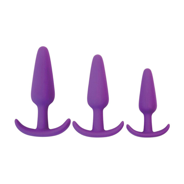 purple anal plug Cum all over my Butt Plug Please! My first Anal Experience main image 0