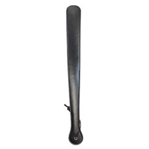 Elite BDSM Long Slim Spanking Paddle - Black