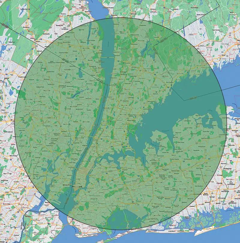 1-Hour-Delivery-Zone-Map