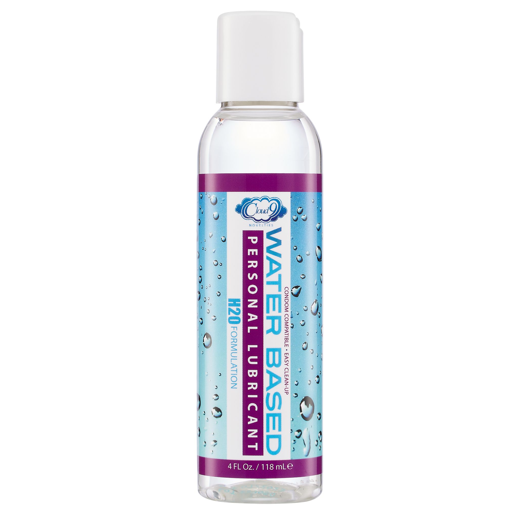 clean sex lubricant Cloud 9 Water-Based Personal Sex Lubricant - 4oz - Romantic Depot