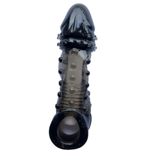 Twisted Torpedo Ultra Textured Vibrating Penis Extender