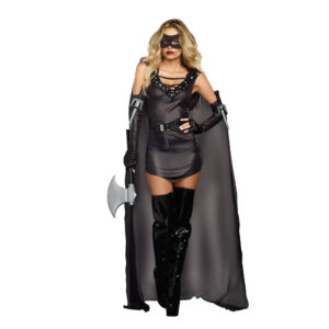 Dark Assassin Womens Halloween Costume - Large