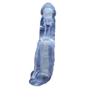 Elite Textured Vibrating Cock Sheath and Penis Extender