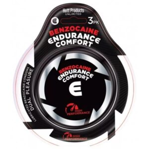 Hott Products Endurance Lubricated Comfort Condoms 3-Pack