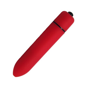 Intense Orgasm Pinpointed Bullet Vibrator - Red