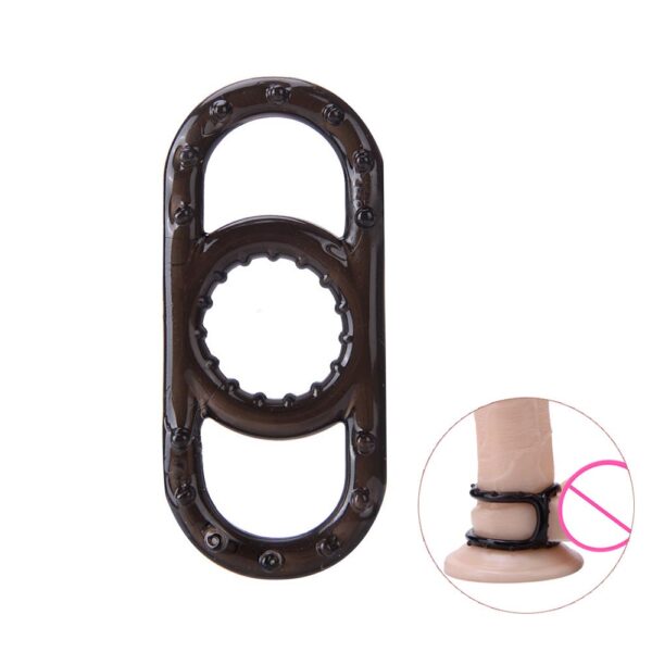 triple crown penisring Triple Crown Cock Rings Pack of 3 - Black - Romantic Depot