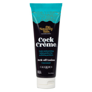 Naughty Bits® Cock Crème™ Jerk-Off Lotion Male Masturbation Lube - 4 oz. bottle