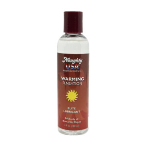 Naughty USA Warming Lubricant - 4oz.