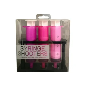 Pink Syringe Shooters for Adult & Bachelorette Parties