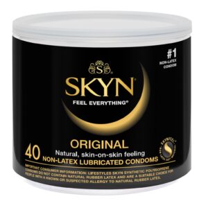 SKYN Original Non-Latex Condoms Mega 40 Pack