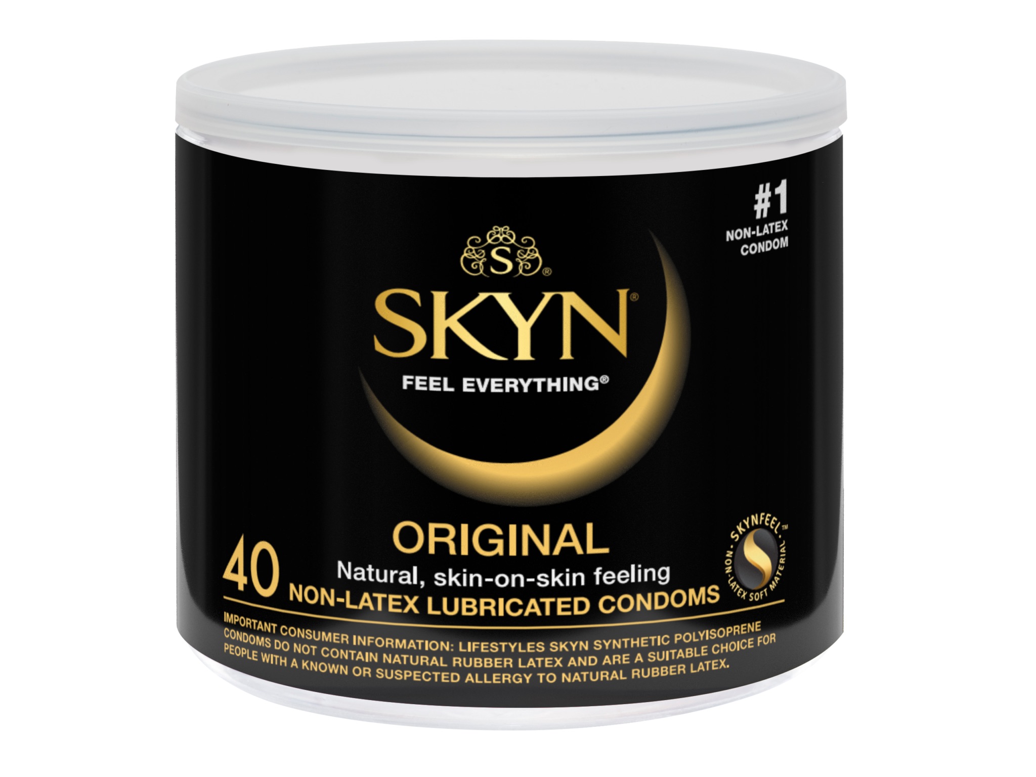 SKYN Original Non-Latex Condoms Mega 40 Pack - Romantic Depot