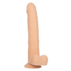 Size Queen® 10" Realistic Dildo - Light Beige
