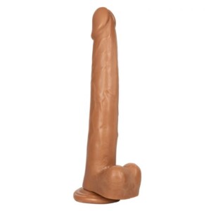 Size Queen® 12" Realistic Dildo - Tan