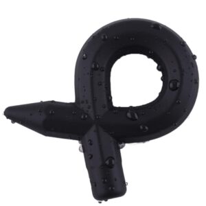 Black Tie Affair Loop Cock Ring - Black