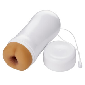 Water Activated Realistic Feel Male Anal Masturbator - Mocha Tone