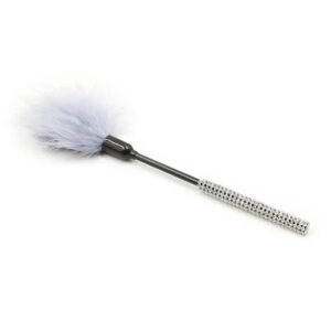 Naughty USA BDSM Kinky Feather Tickler - Grey