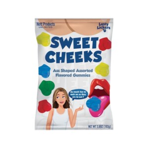 Sweet Cheeks Ass-Shaped Gummy Candy - Single