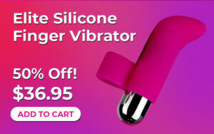 Elite-Silicone-Finger-Vibrator-Pink