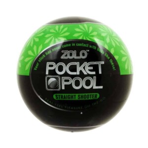 Zolo Pocket Pool Straight Shooter Stroker & Male Stimulator Sleeve