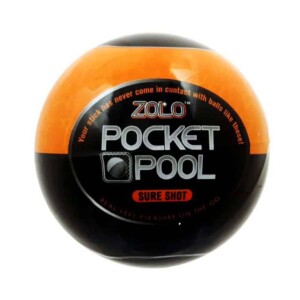 Zolo Pocket Pool Sure Shot Stroker & Male Stimulator Sleeve