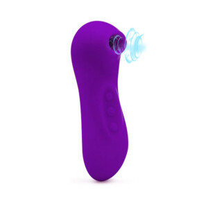 Supercharged Electric Sucking Massager - Deep Purple